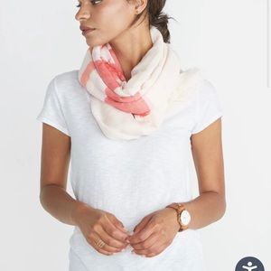 Marine Layer Lightweight Paloma Scarf Pink Stripes